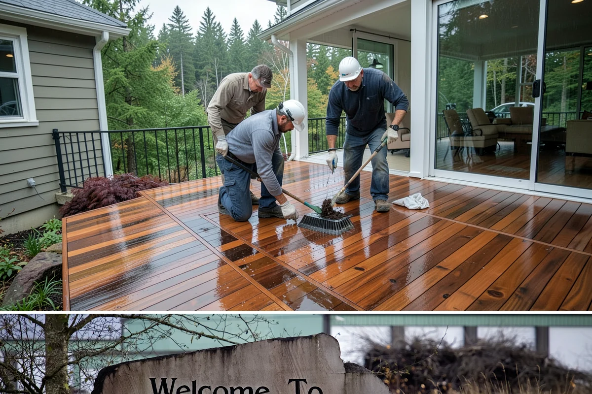 Mudroom Bench Construction in Buckley, Pierce County, WA - This project fits well in early autumn so the bench is ready to organize soggy footwear before the heaviest PNW rains arrive.