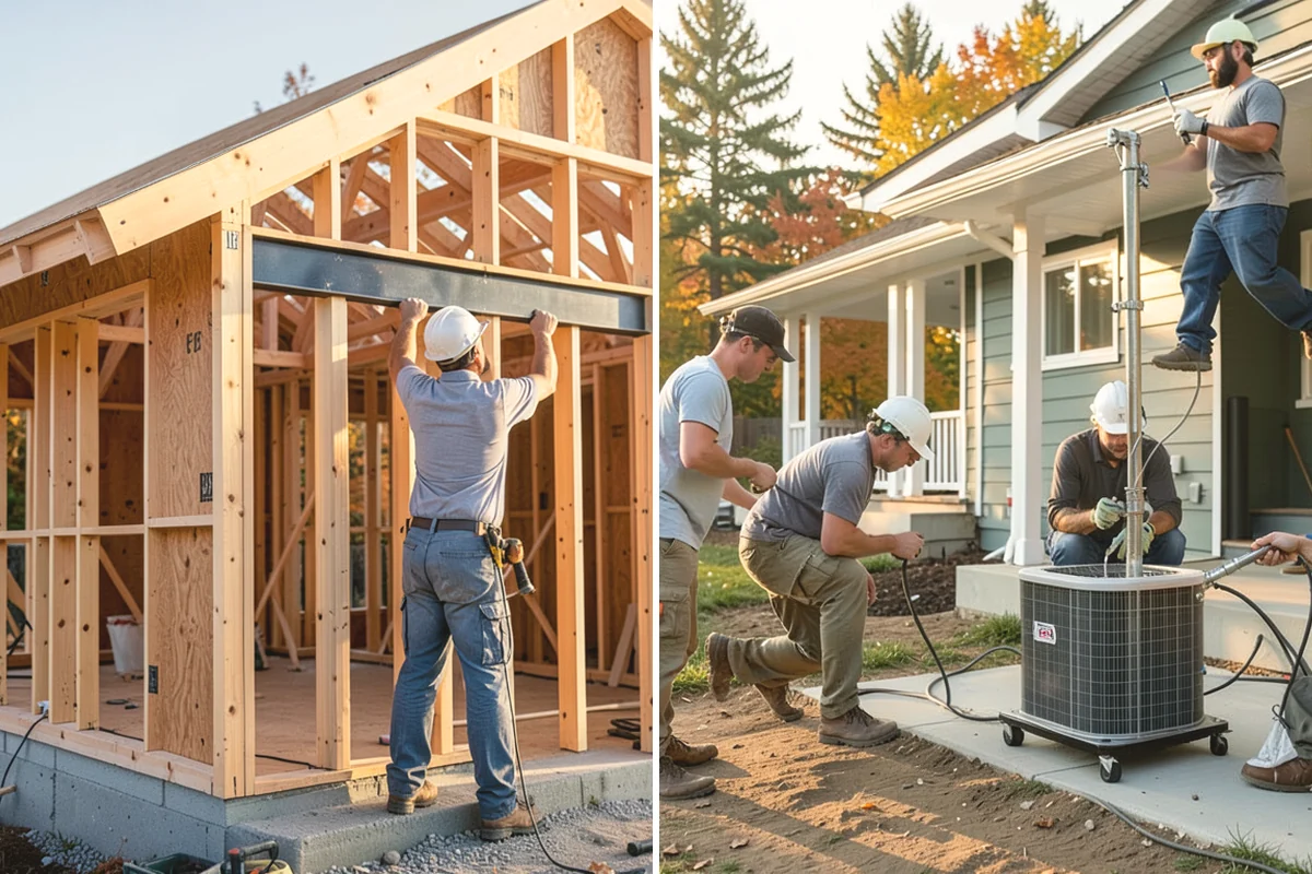 Mudroom Bench Construction in Burlington, Skagit County, WA - Measure the space and discuss storage needs and style preferences