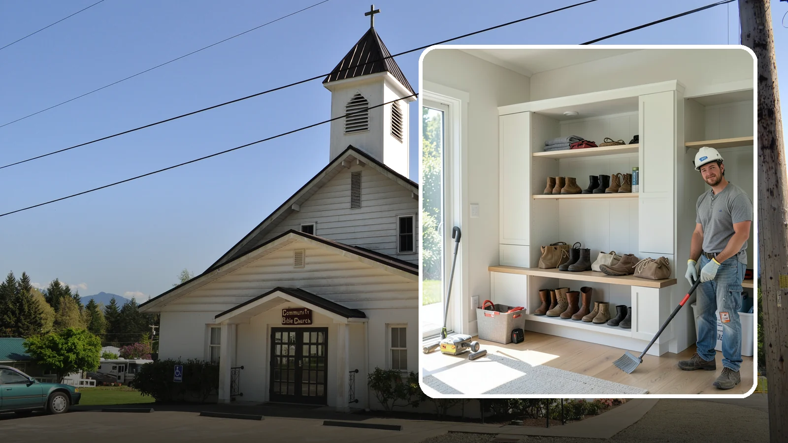 Mudroom Bench Construction in Concrete, Skagit County, WA - We build custom mudroom benches with storage sized to corral your family's boots, bags, and rainy-day gear.