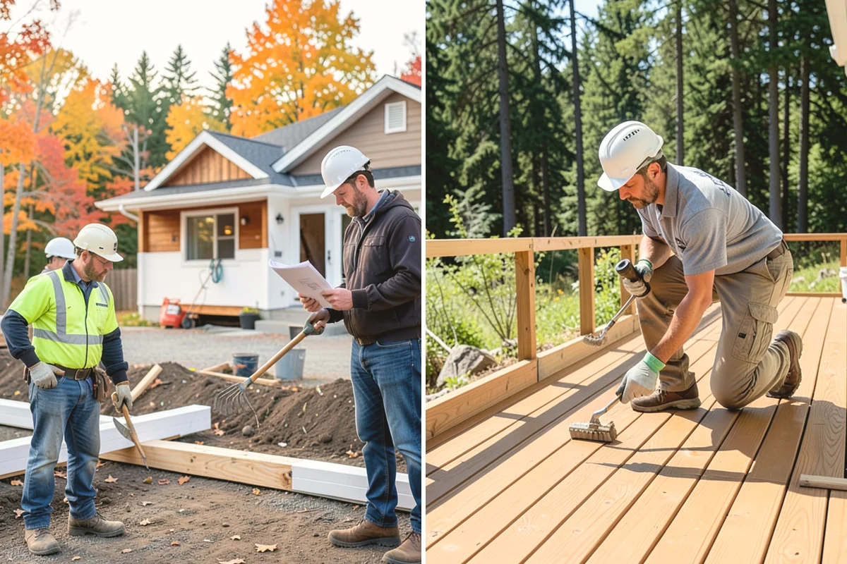 Mudroom Bench Construction in Duvall, King County, WA - Measure the space and discuss storage needs and style preferences