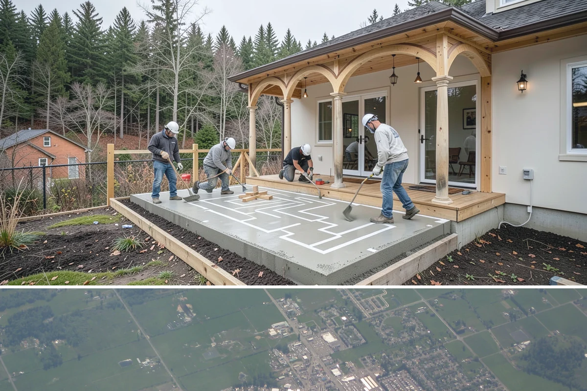 Mudroom Bench Construction in Enumclaw, King County, WA - This project fits well in early autumn so the bench is ready to organize soggy footwear before the heaviest PNW rains arrive.