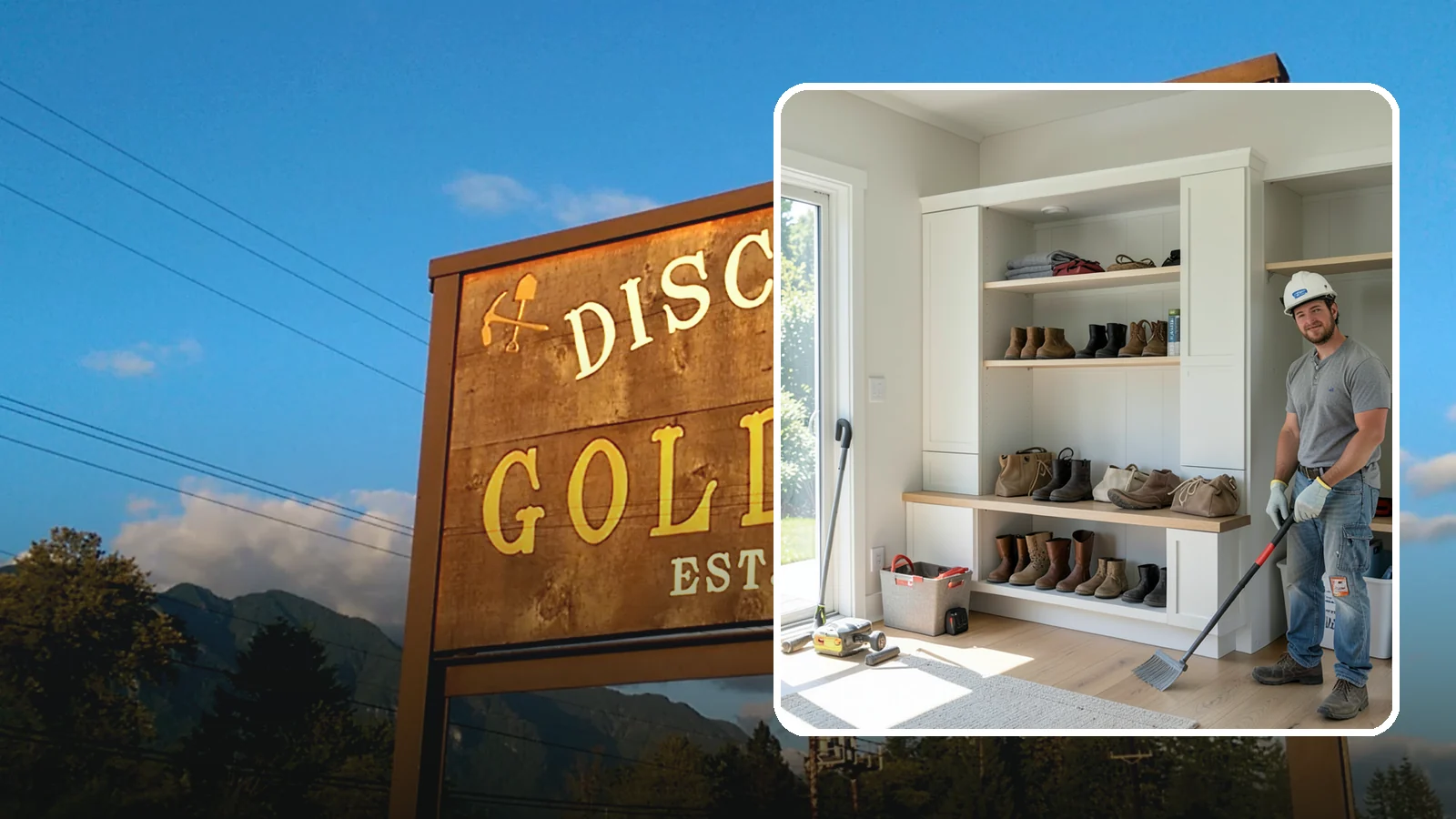 Mudroom Bench Construction in Gold Bar, Snohomish County, WA - We build custom mudroom benches with storage sized to corral your family's boots, bags, and rainy-day gear.