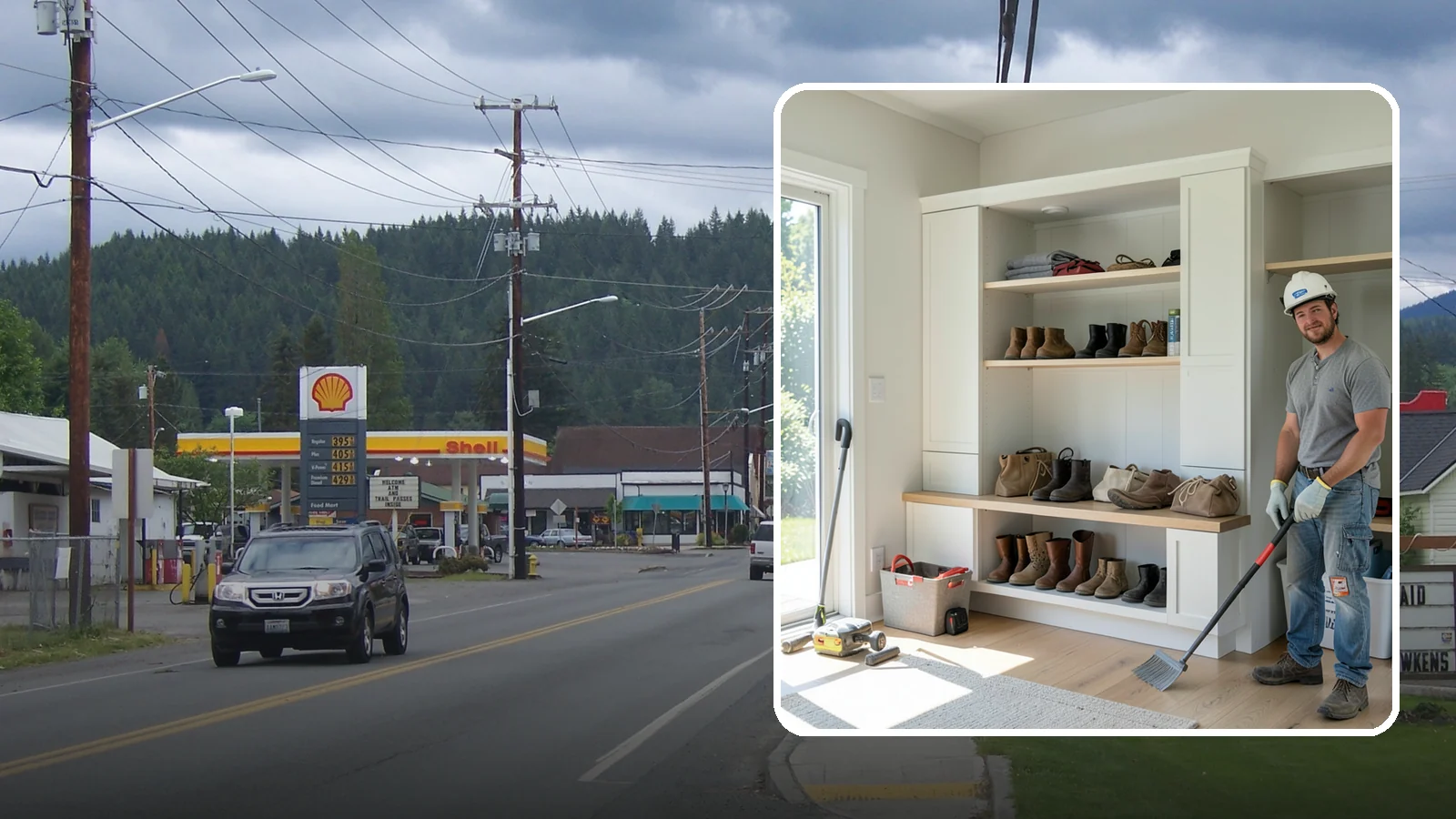 Mudroom Bench Construction in Granite Falls, Snohomish County, WA - We build custom mudroom benches with storage sized to corral your family's boots, bags, and rainy-day gear.