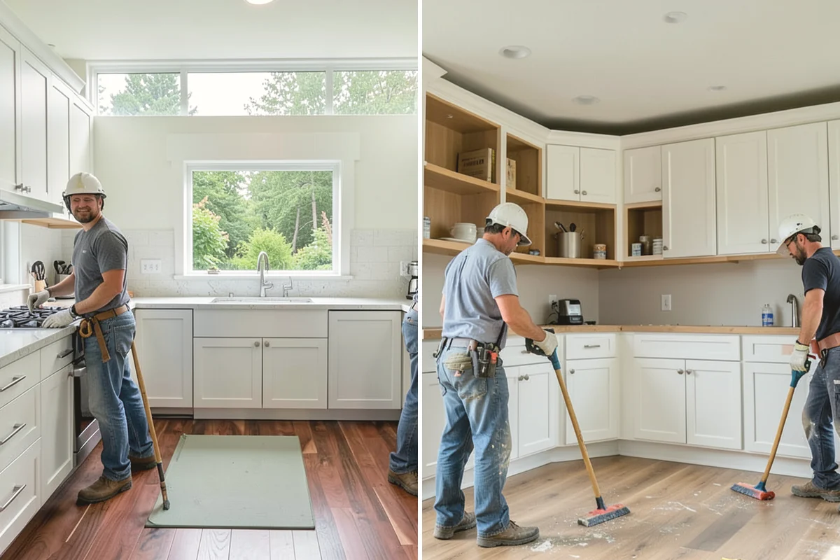 Mudroom Bench Construction in Issaquah, King County, WA - Measure the space and discuss storage needs and style preferences