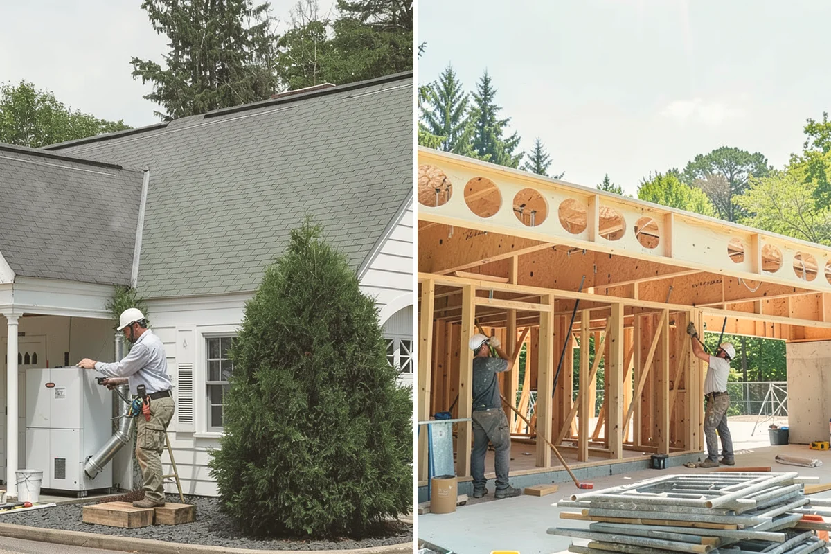 Mudroom Bench Construction in Kent, King County, WA - Measure the space and discuss storage needs and style preferences