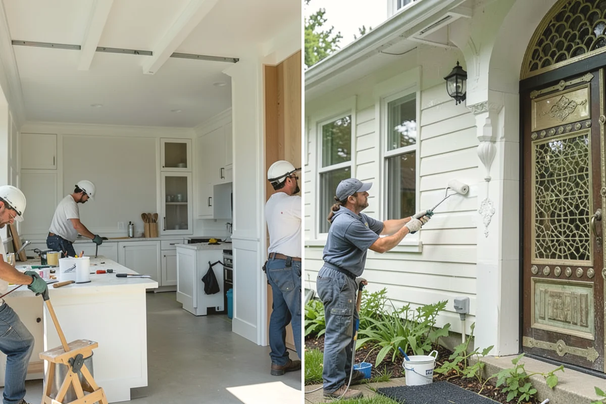 Mudroom Bench Construction in Mill Creek, Snohomish County, WA - Measure the space and discuss storage needs and style preferences