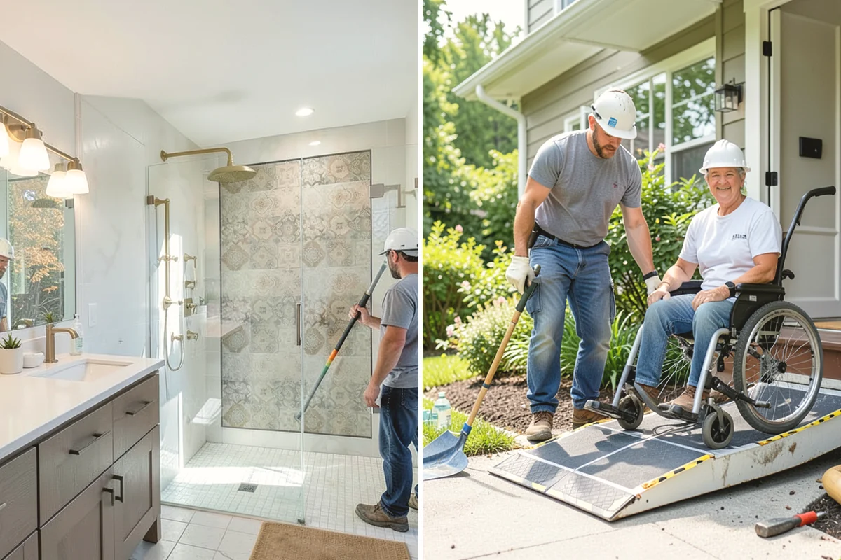 Mudroom Bench Construction in North Bend, King County, WA - Measure the space and discuss storage needs and style preferences