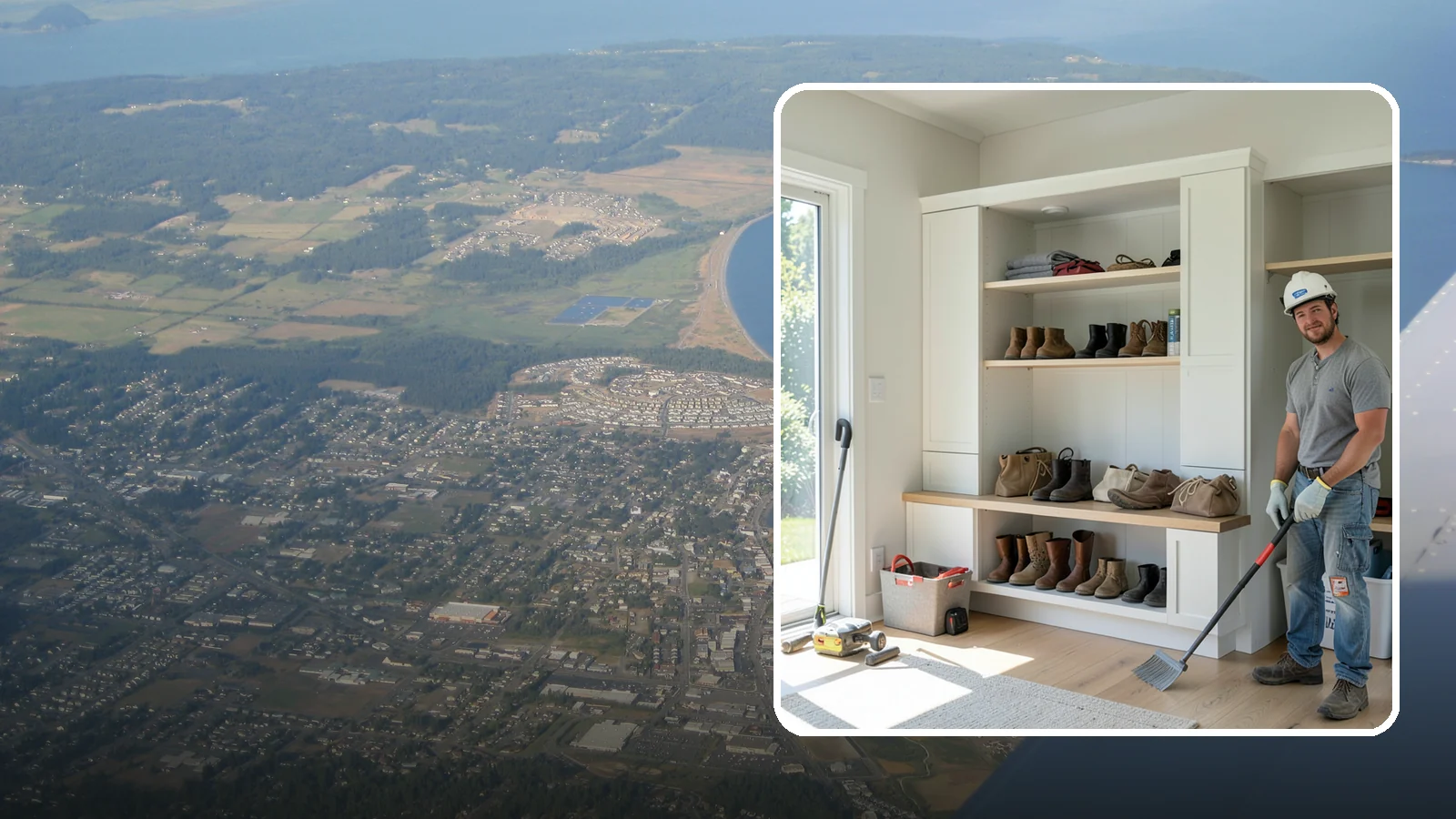 Mudroom Bench Construction in Oak Harbor, Island County, WA - We build custom mudroom benches with storage sized to corral your family's boots, bags, and rainy-day gear.