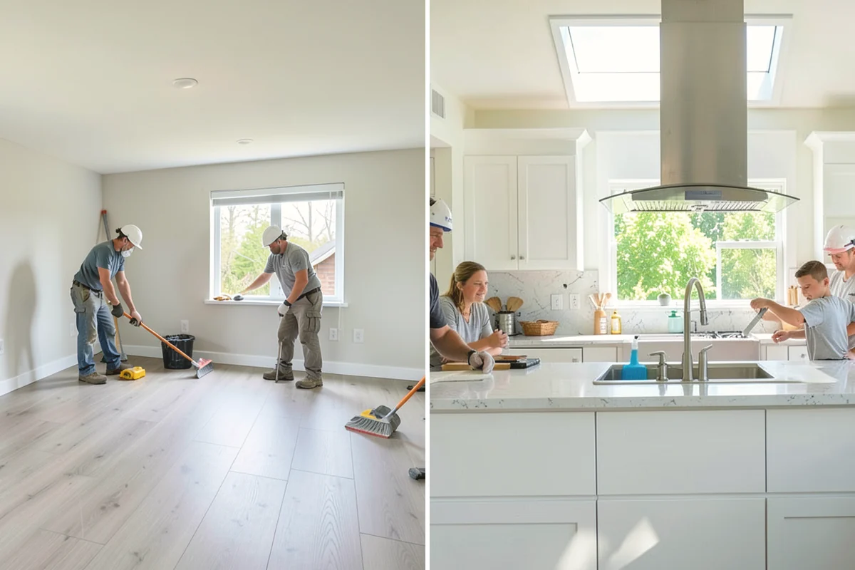Mudroom Bench Construction in University Place, Pierce County, WA - Measure the space and discuss storage needs and style preferences