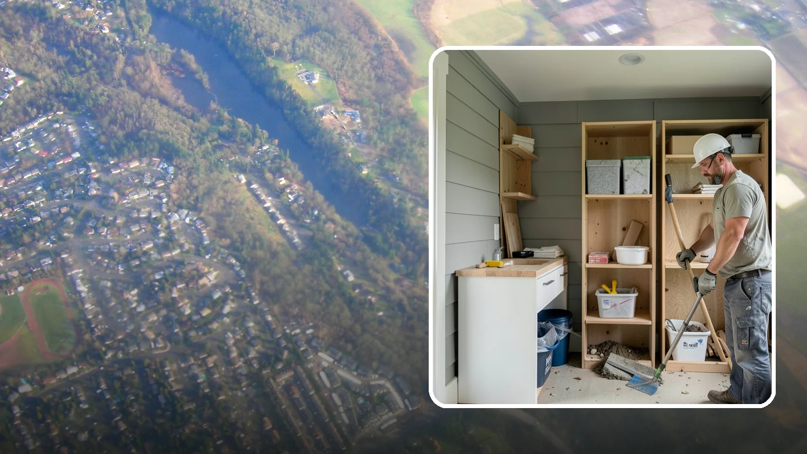 Mudroom Construction in Algona, King County, WA - We construct new mudrooms that give Western Washington homes a proper, weatherproof buffer between outside and in.
