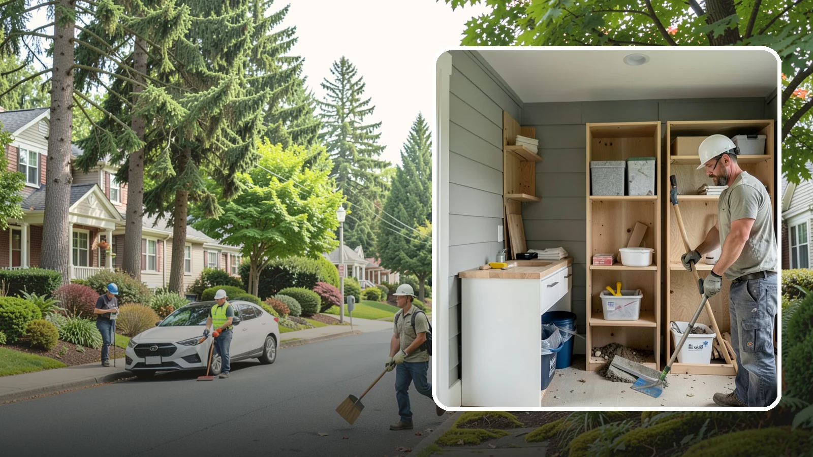 Mudroom Construction in Beaux Arts Village, King County, WA - We construct new mudrooms that give Western Washington homes a proper, weatherproof buffer between outside and in.