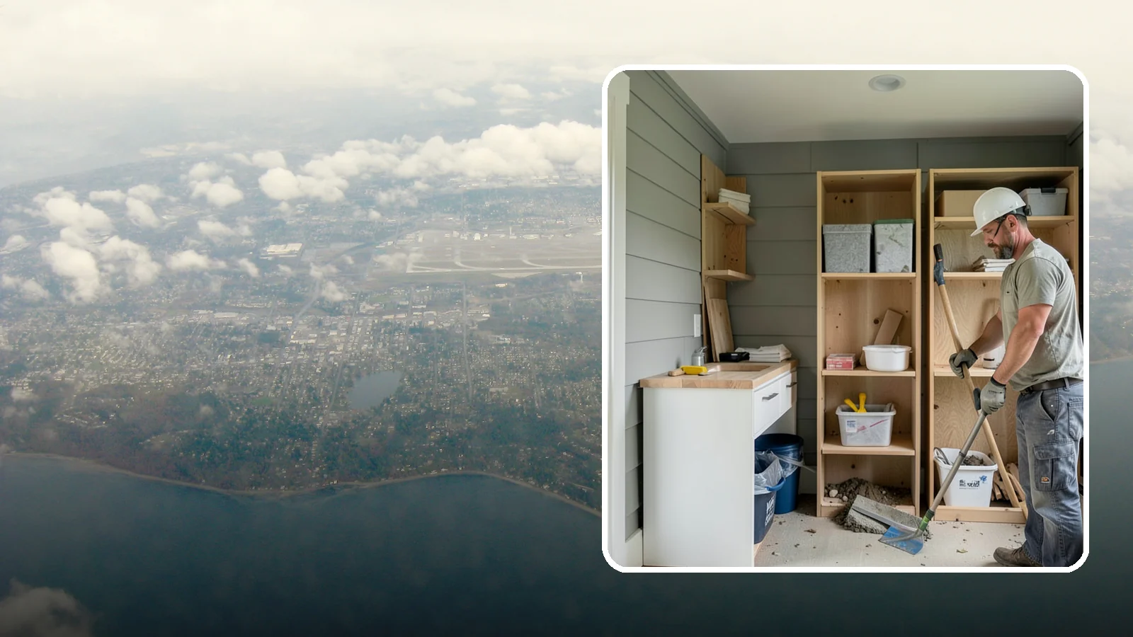 Mudroom Construction in Burien, King County, WA - We construct new mudrooms that give Western Washington homes a proper, weatherproof buffer between outside and in.