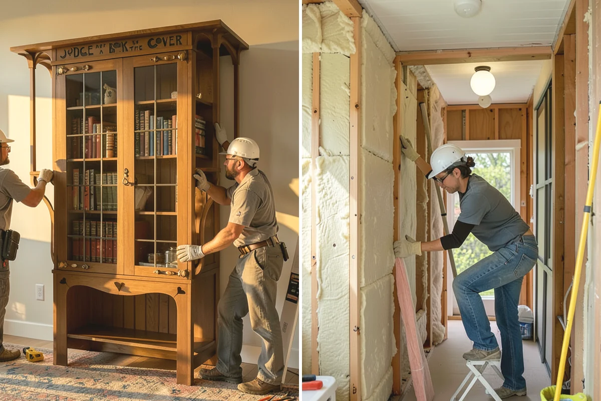 Mudroom Construction in Burien, King County, WA - Evaluate the entry location and define the room's footprint and function