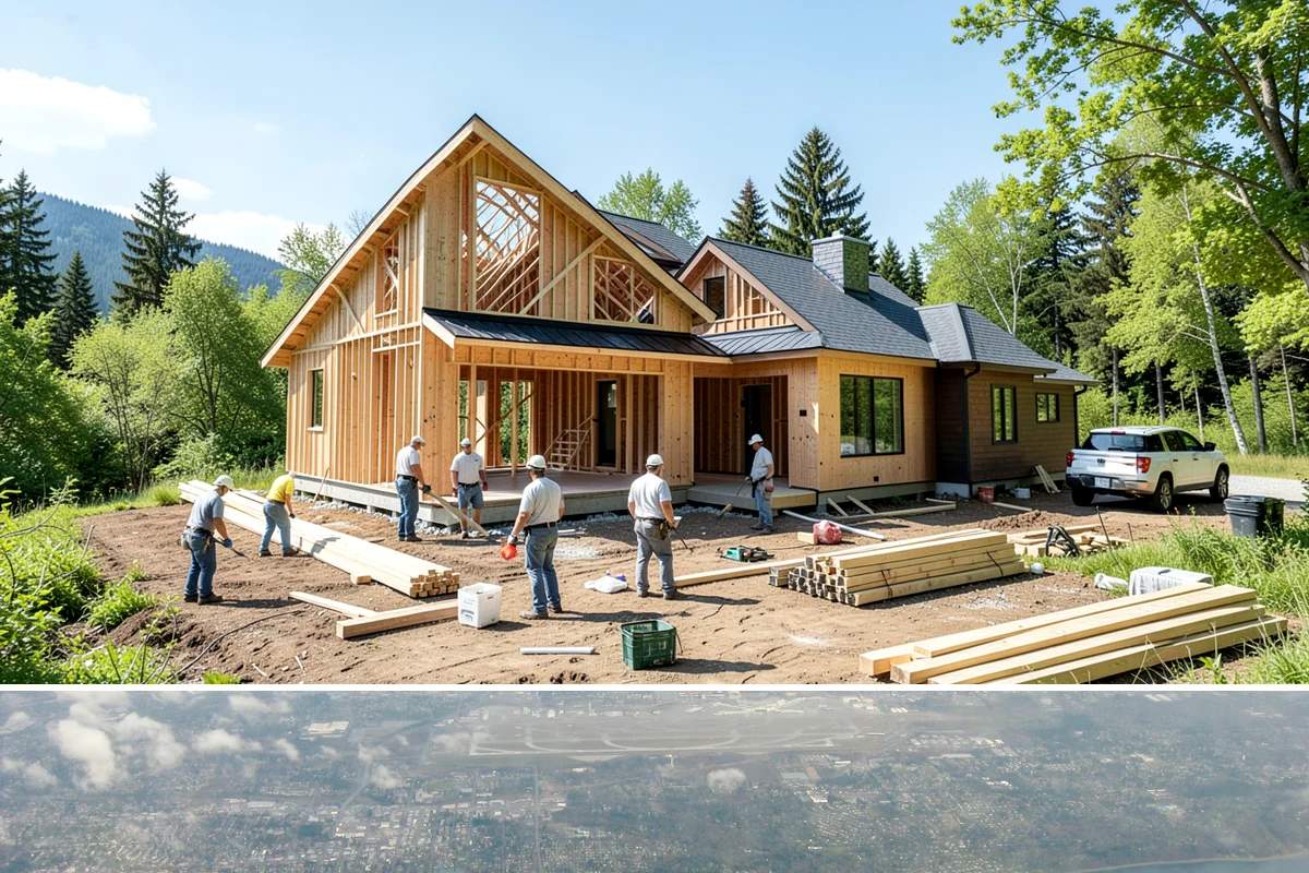 Mudroom Construction in Burien, King County, WA - The dry stretch from June through September is preferred for mudroom construction that opens up exterior walls, minimizing rain...