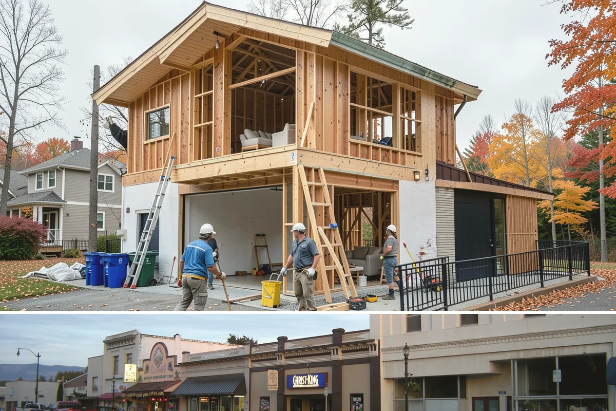 Mudroom Construction in Burlington, Skagit County, WA - The dry stretch from June through September is preferred for mudroom construction that opens up exterior walls, minimizing rain...