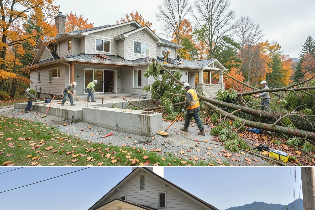 Mudroom Construction in Concrete, Skagit County, WA - The dry stretch from June through September is preferred for mudroom construction that opens up exterior walls, minimizing rain...