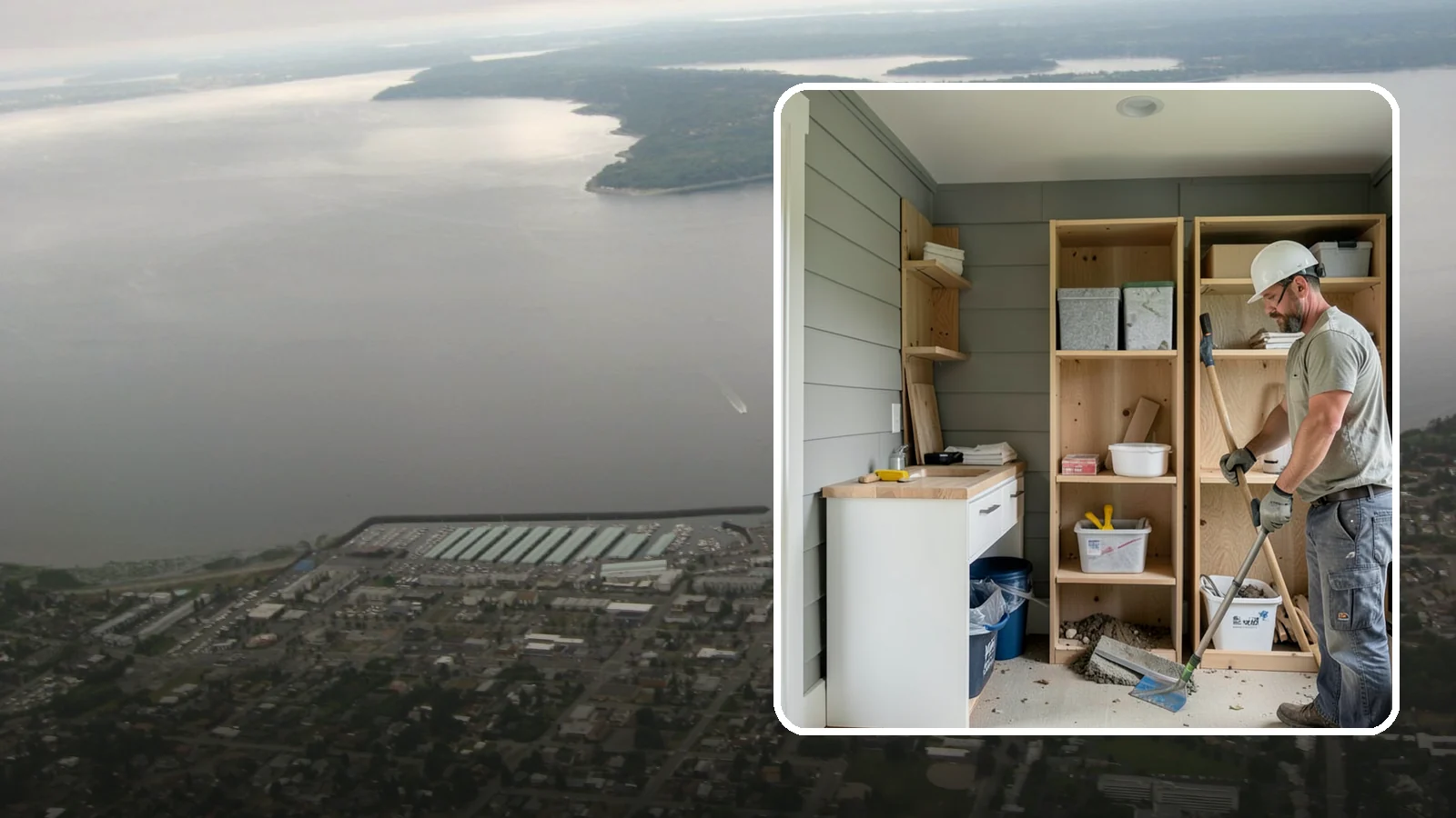 Mudroom Construction in Des Moines, King County, WA - We construct new mudrooms that give Western Washington homes a proper, weatherproof buffer between outside and in.