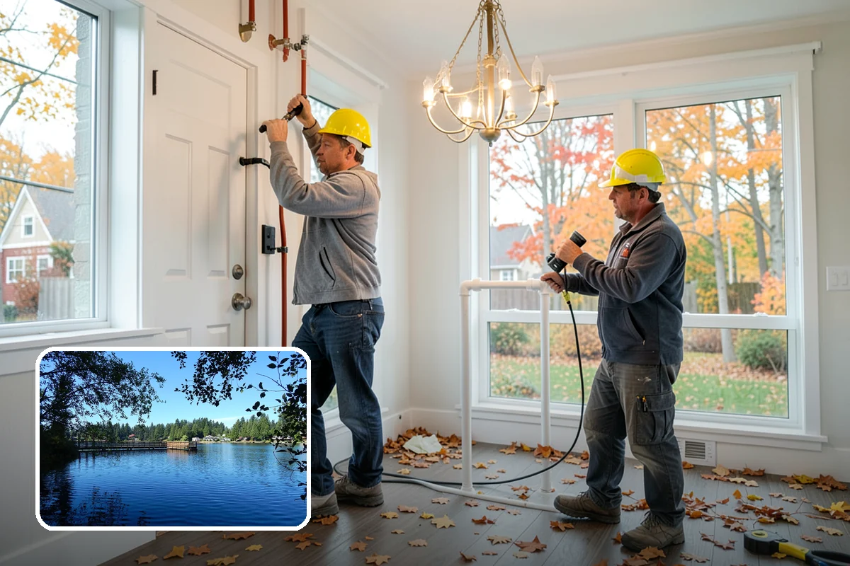Mudroom Construction in Federal Way, King County, WA - A true transition zone that shields interiors from mud and moisture