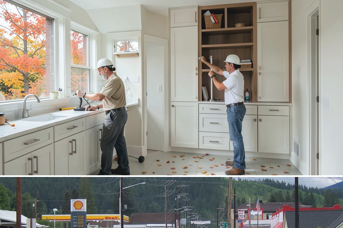 Mudroom Construction in Granite Falls, Snohomish County, WA - The dry stretch from June through September is preferred for mudroom construction that opens up exterior walls, minimizing rain...