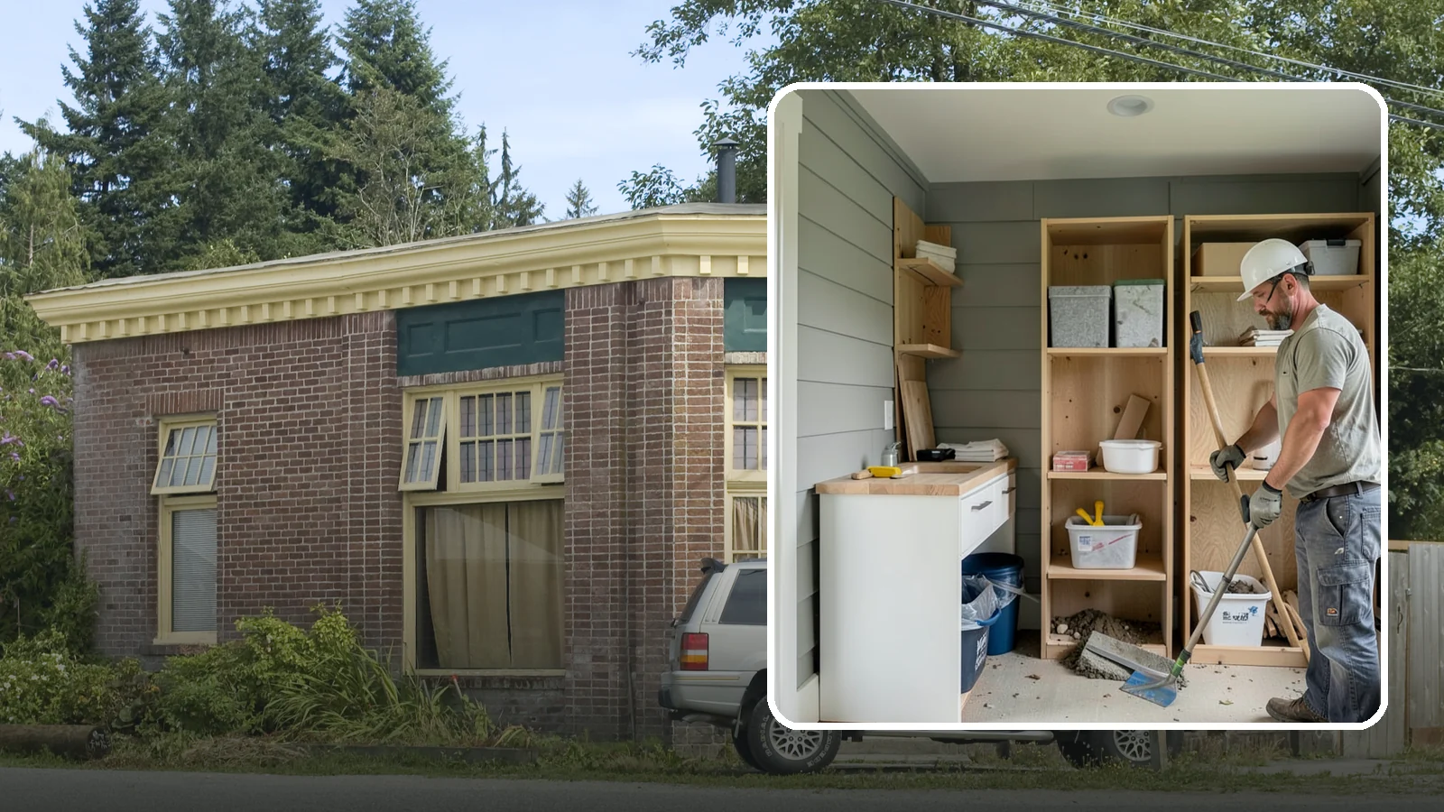 Mudroom Construction in Hamilton, Skagit County, WA - We construct new mudrooms that give Western Washington homes a proper, weatherproof buffer between outside and in.