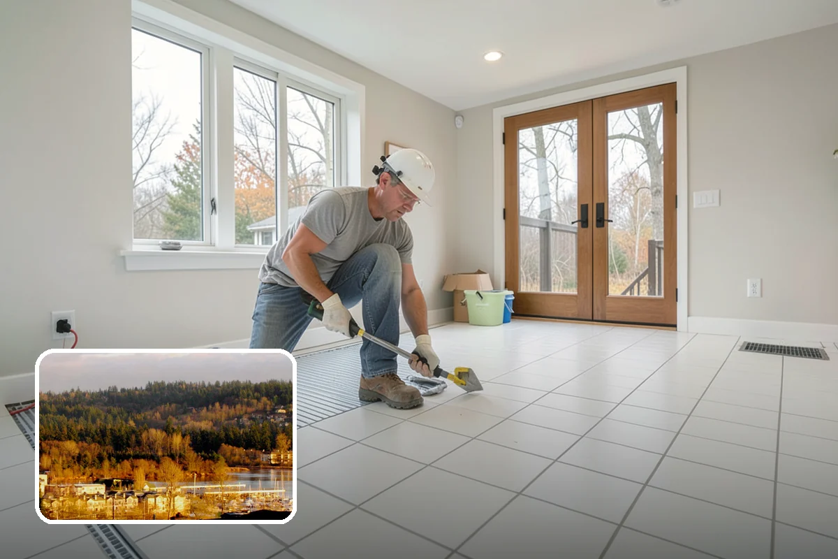 Mudroom Construction in Kenmore, King County, WA - A true transition zone that shields interiors from mud and moisture