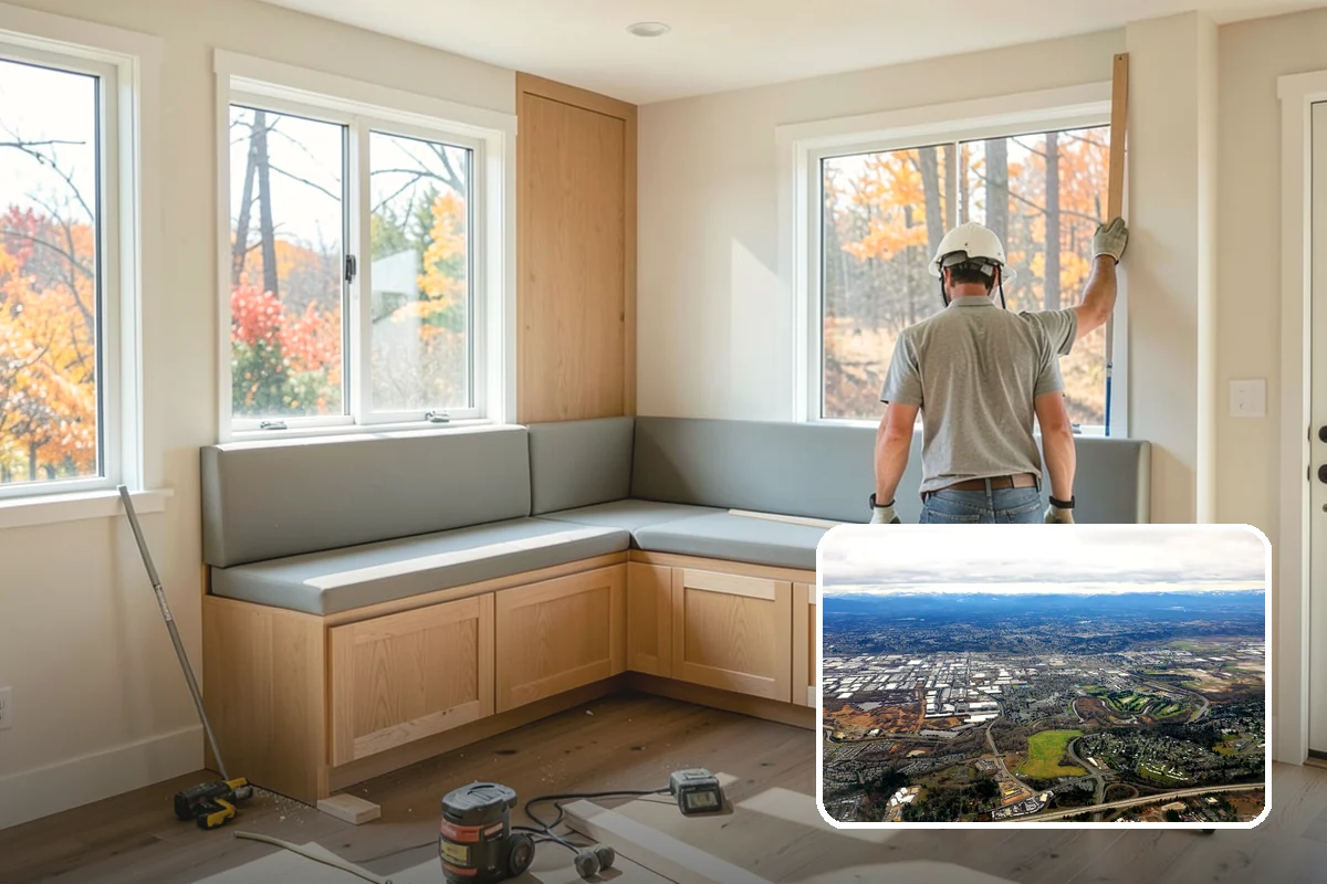 Mudroom Construction in Kent, King County, WA - A true transition zone that shields interiors from mud and moisture