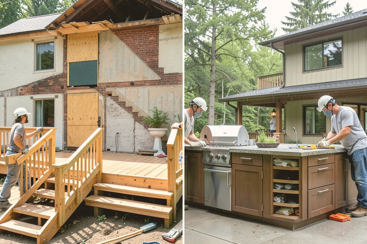 Mudroom Construction in Kirkland, King County, WA - Evaluate the entry location and define the room's footprint and function