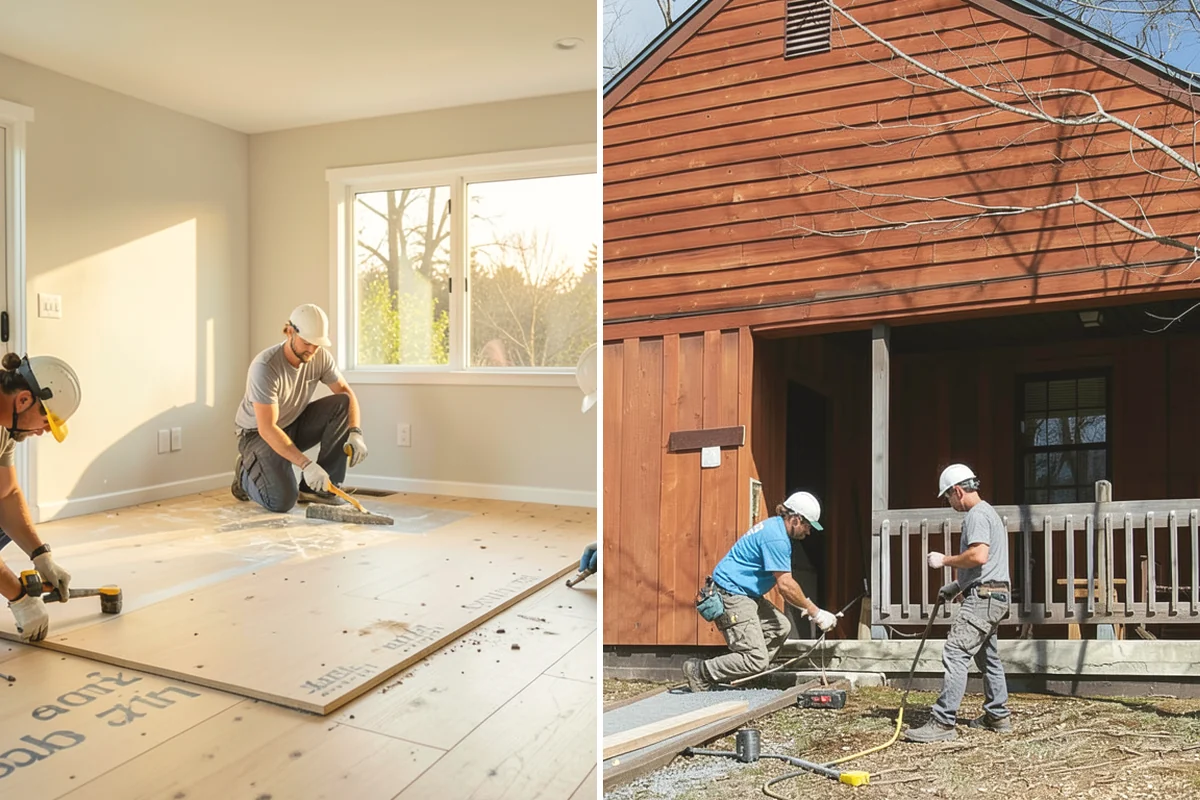 Mudroom Construction in La Conner, Skagit County, WA - Evaluate the entry location and define the room's footprint and function