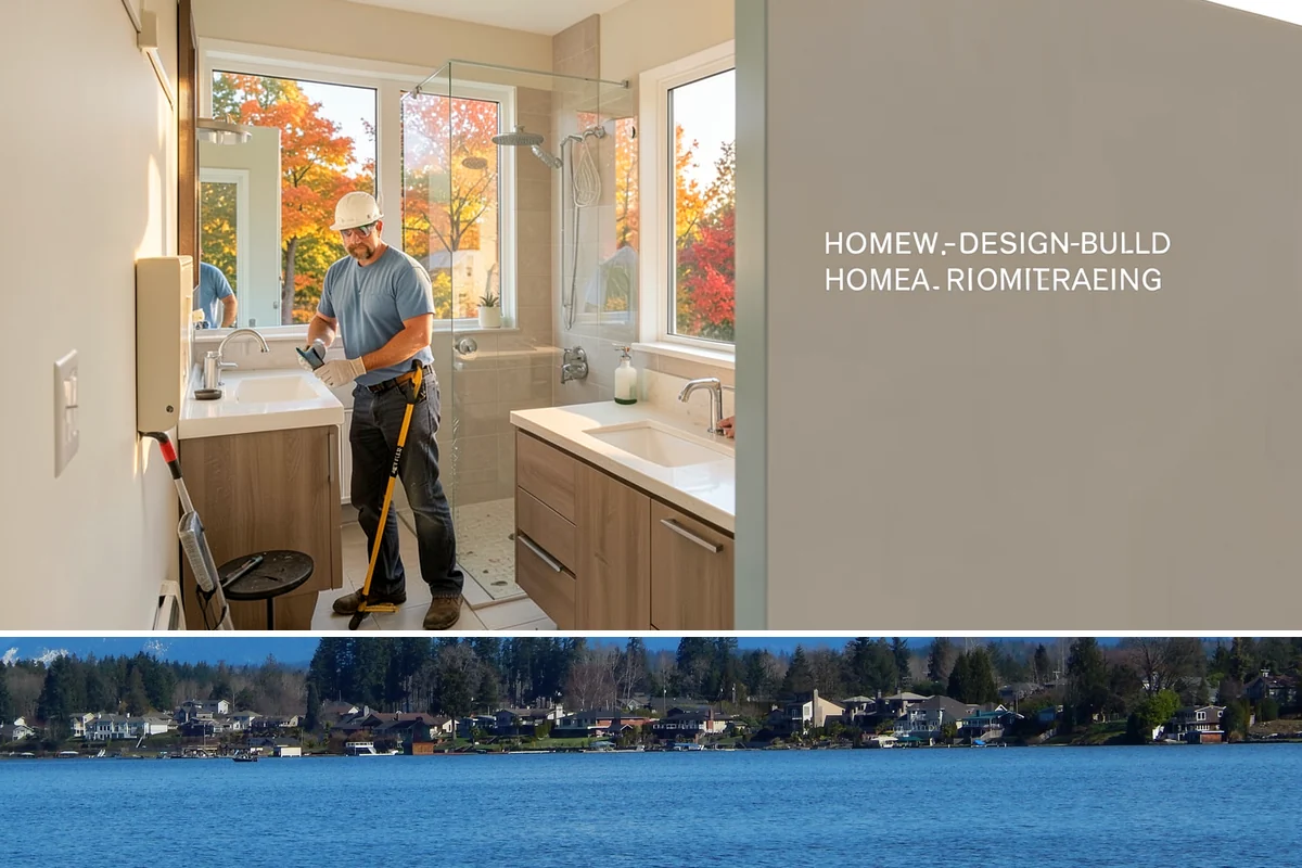 Mudroom Construction in Lake Stevens, Snohomish County, WA - The dry stretch from June through September is preferred for mudroom construction that opens up exterior walls, minimizing rain...