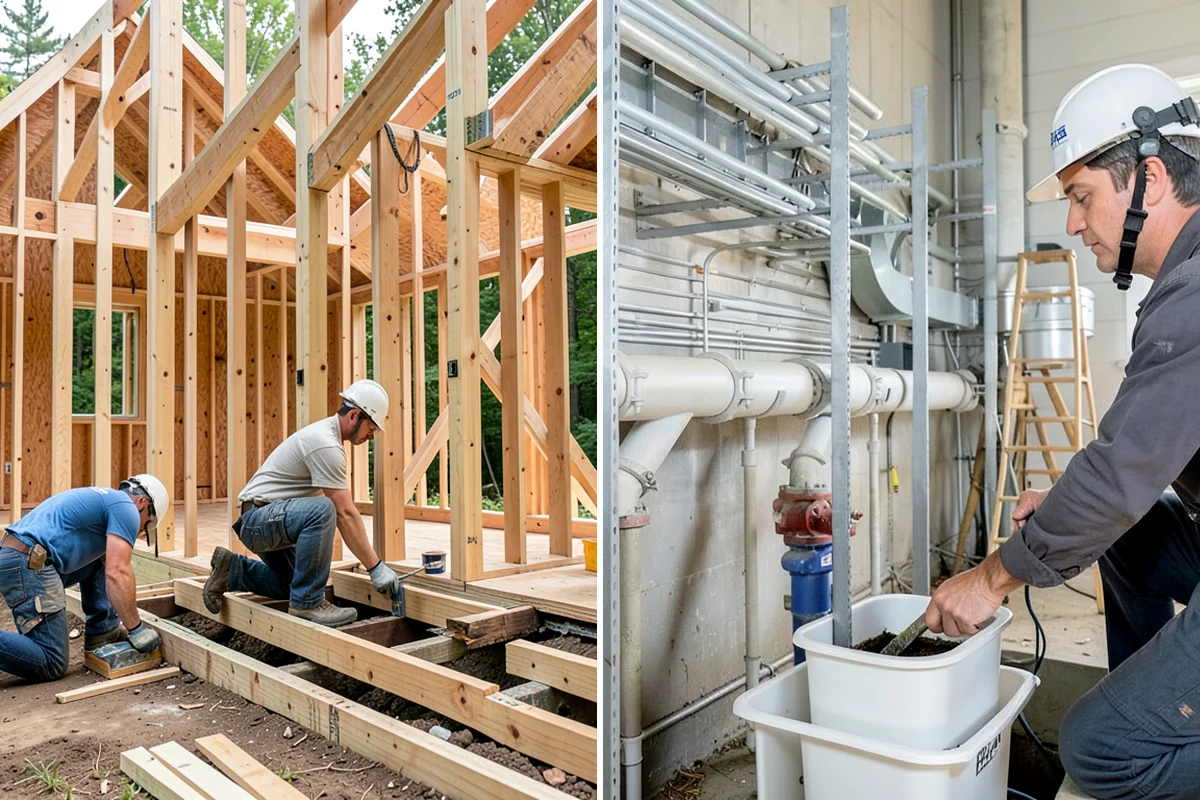 Mudroom Construction in Maple Valley, King County, WA - Evaluate the entry location and define the room's footprint and function