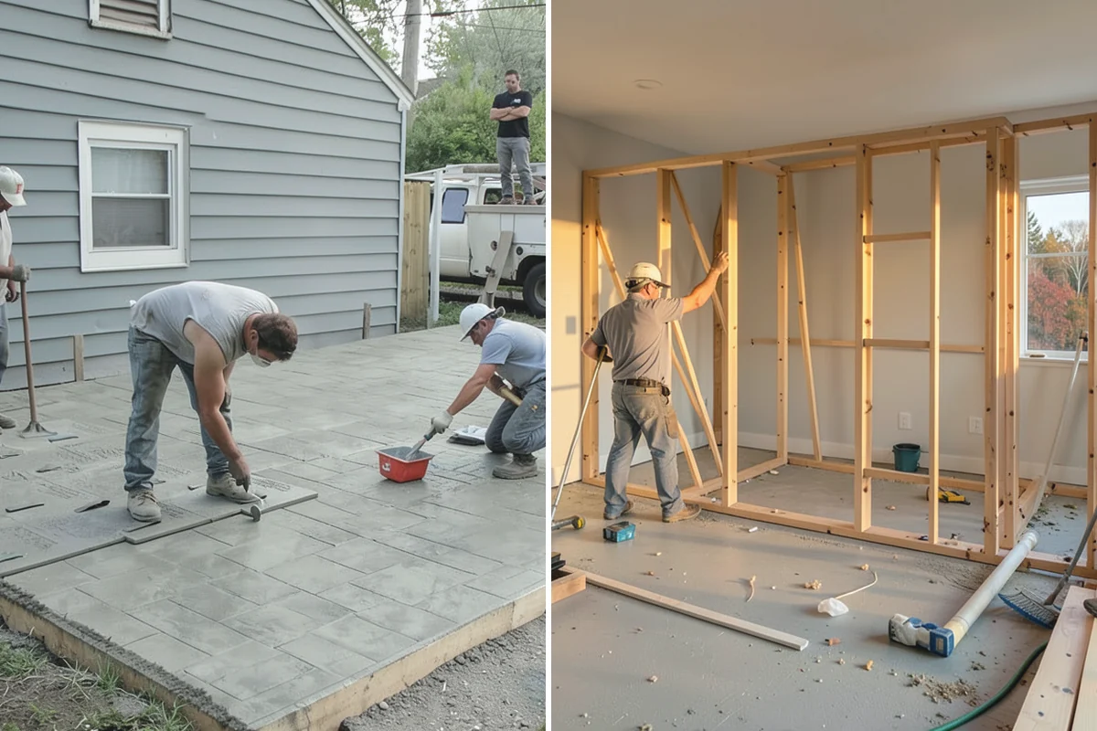 Mudroom Construction in Marysville, Snohomish County, WA - Evaluate the entry location and define the room's footprint and function