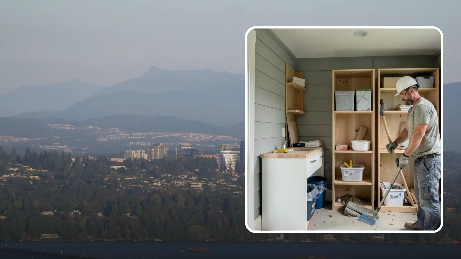Mudroom Construction in Medina, King County, WA - We construct new mudrooms that give Western Washington homes a proper, weatherproof buffer between outside and in.