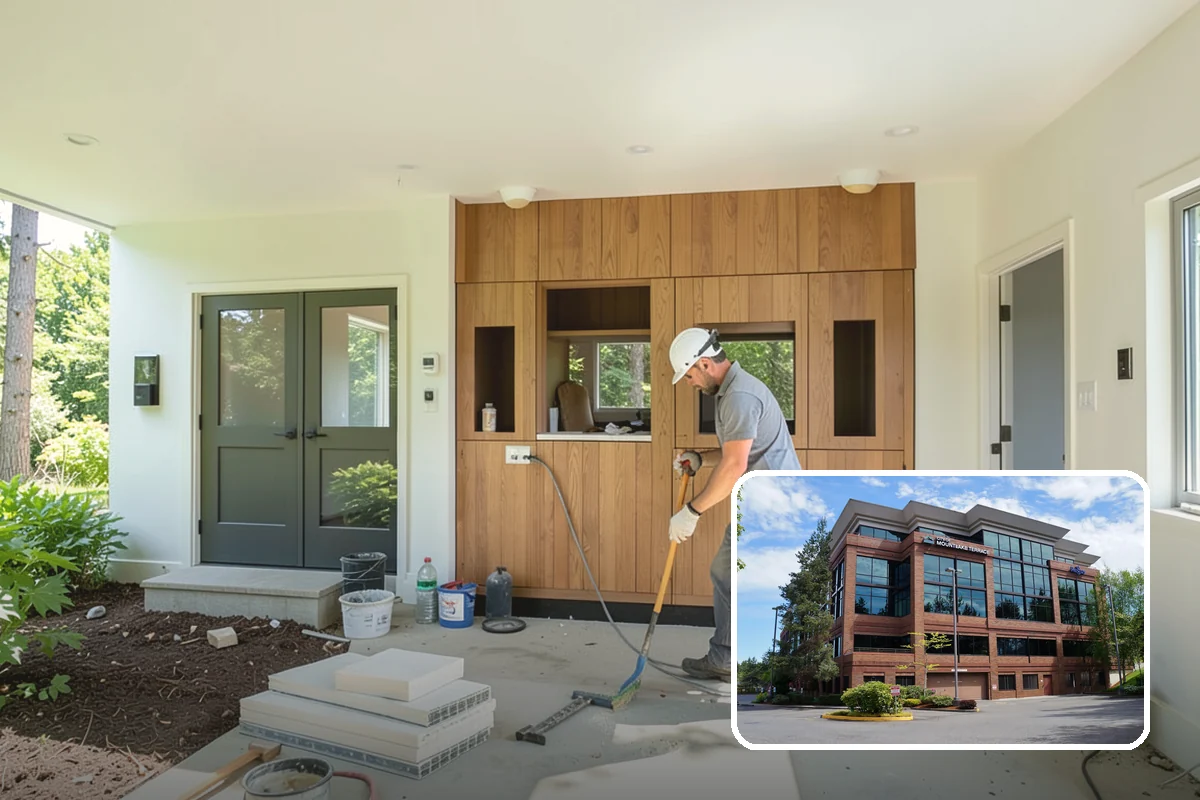 Mudroom Construction in Mountlake Terrace, Snohomish County, WA - A true transition zone that shields interiors from mud and moisture