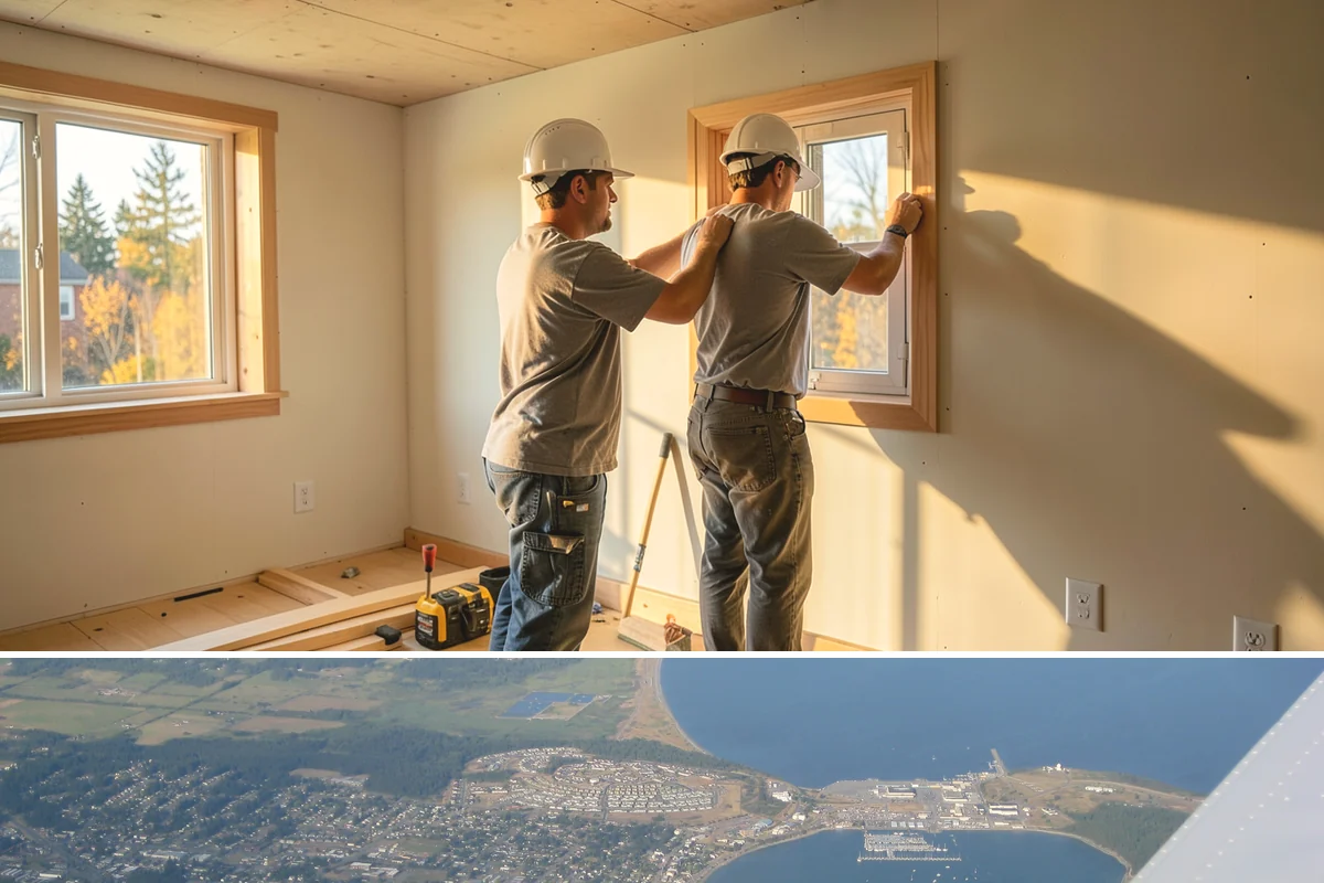 Mudroom Construction in Oak Harbor, Island County, WA - The dry stretch from June through September is preferred for mudroom construction that opens up exterior walls, minimizing rain...