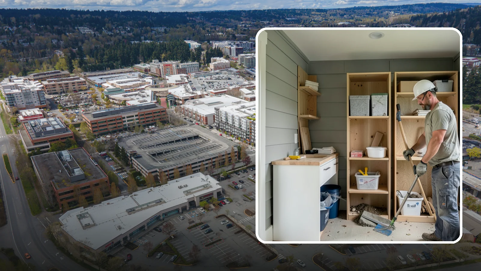 Mudroom Construction in Redmond, King County, WA - We construct new mudrooms that give Western Washington homes a proper, weatherproof buffer between outside and in.