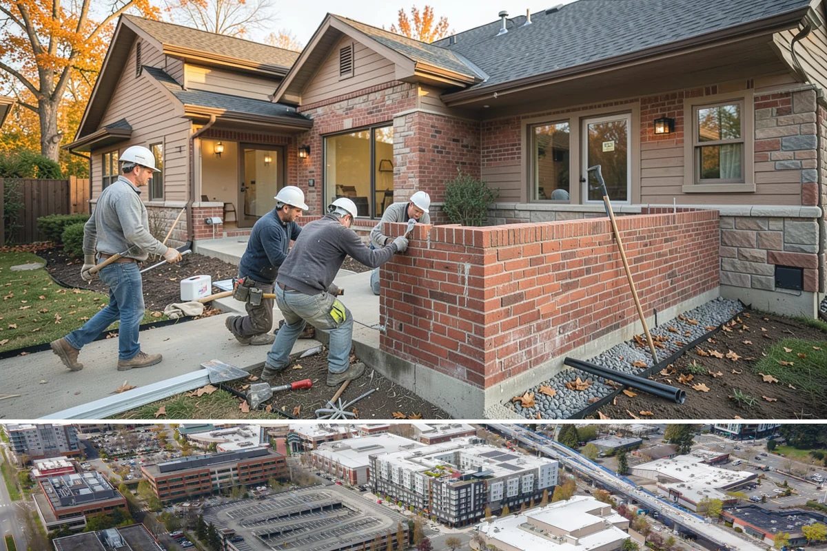 Mudroom Construction in Redmond, King County, WA - The dry stretch from June through September is preferred for mudroom construction that opens up exterior walls, minimizing rain...