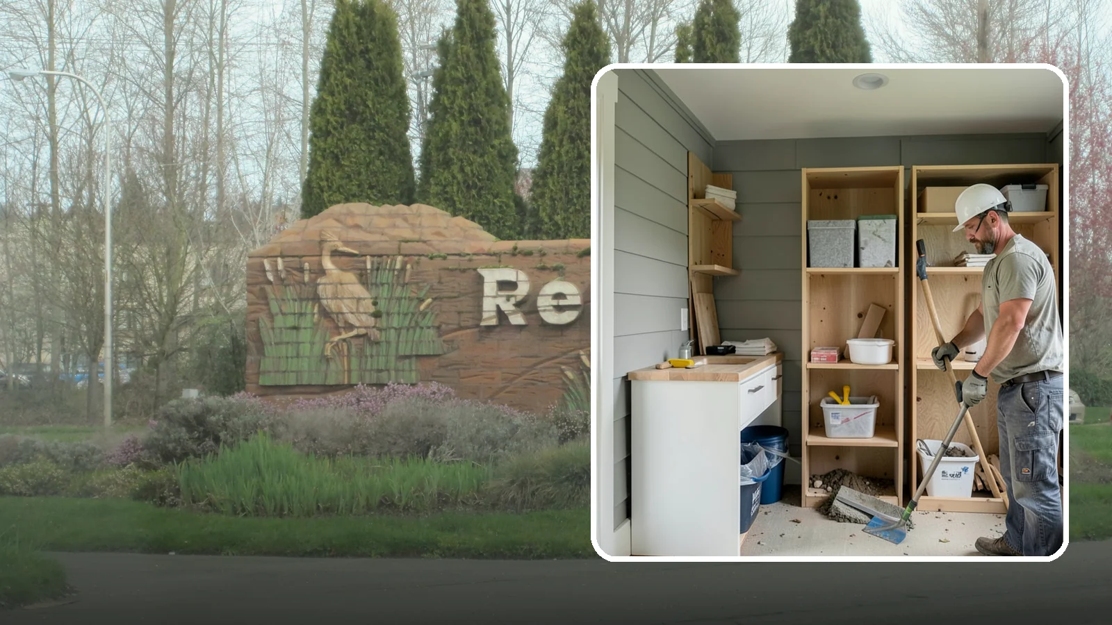 Mudroom Construction in Renton, King County, WA - We construct new mudrooms that give Western Washington homes a proper, weatherproof buffer between outside and in.