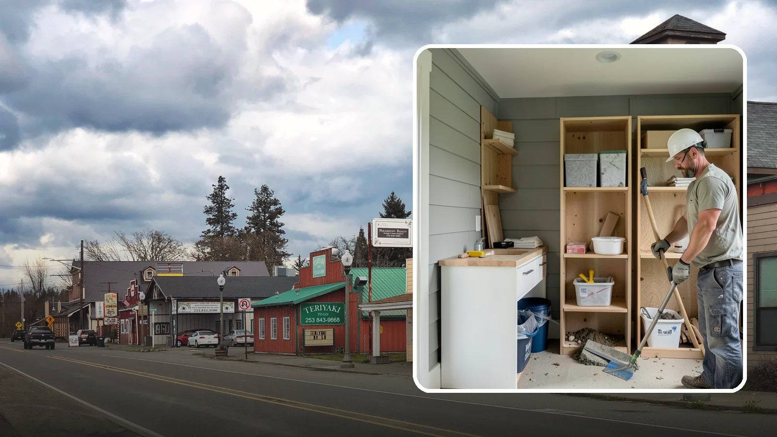 Mudroom Construction in Roy, Pierce County, WA - We construct new mudrooms that give Western Washington homes a proper, weatherproof buffer between outside and in.