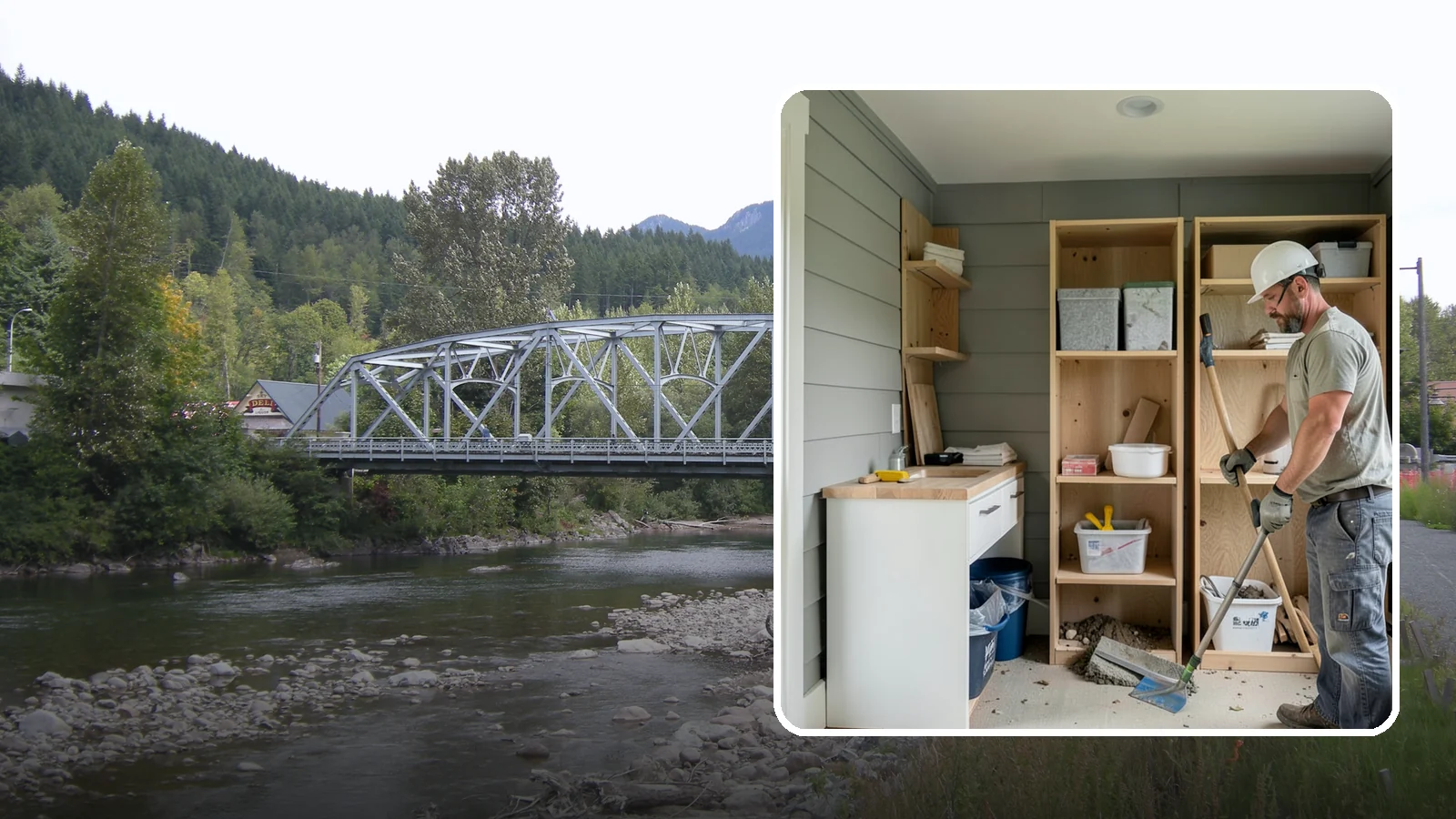 Mudroom Construction in Skykomish, King County, WA - We construct new mudrooms that give Western Washington homes a proper, weatherproof buffer between outside and in.