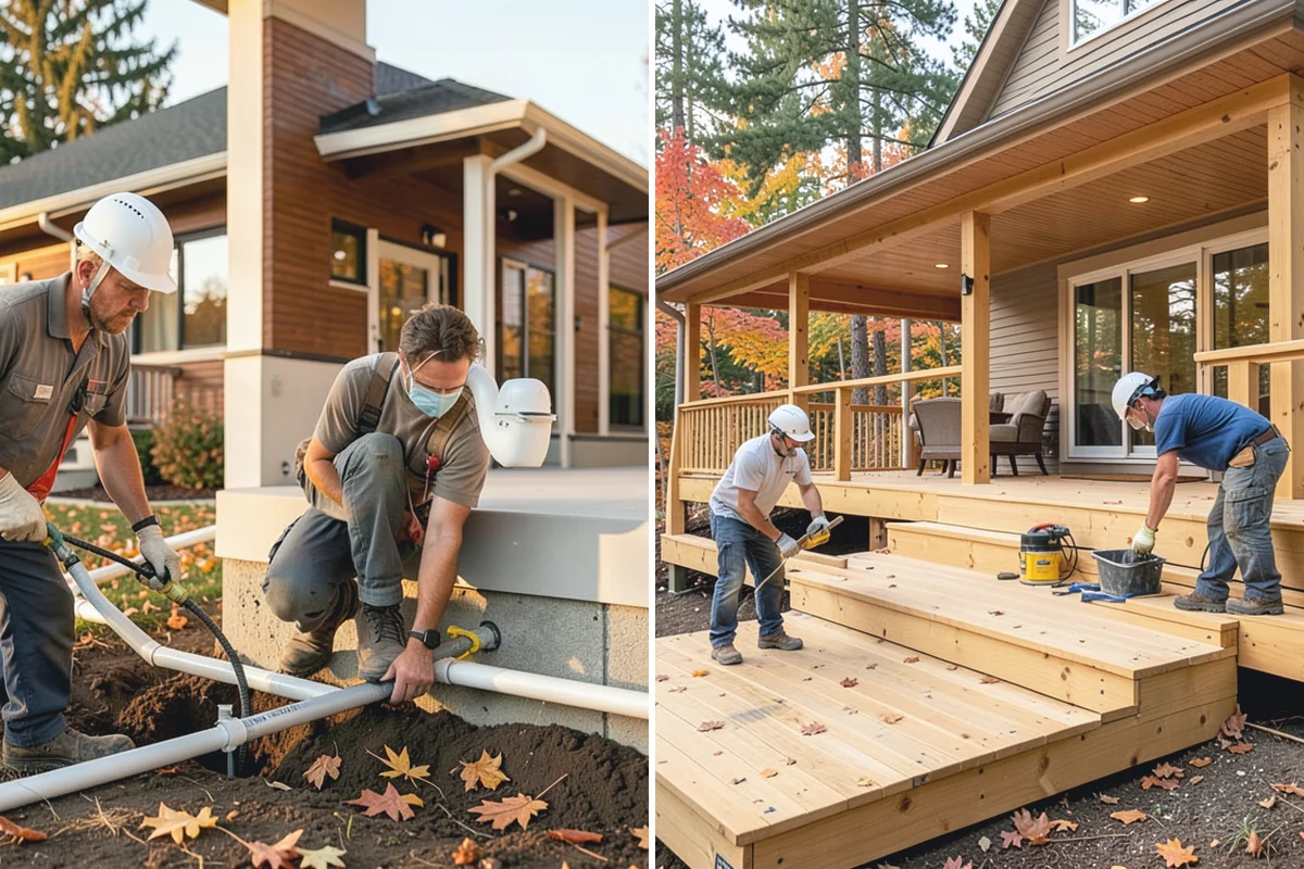 Mudroom Construction in Skykomish, King County, WA - Evaluate the entry location and define the room's footprint and function