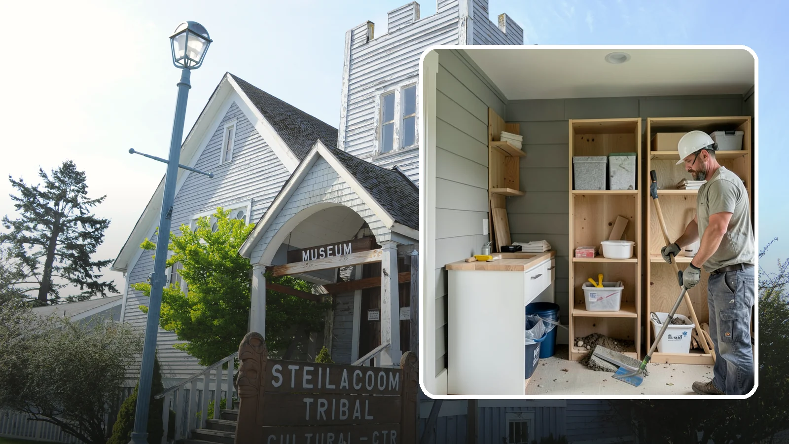 Mudroom Construction in Steilacoom, Pierce County, WA - We construct new mudrooms that give Western Washington homes a proper, weatherproof buffer between outside and in.