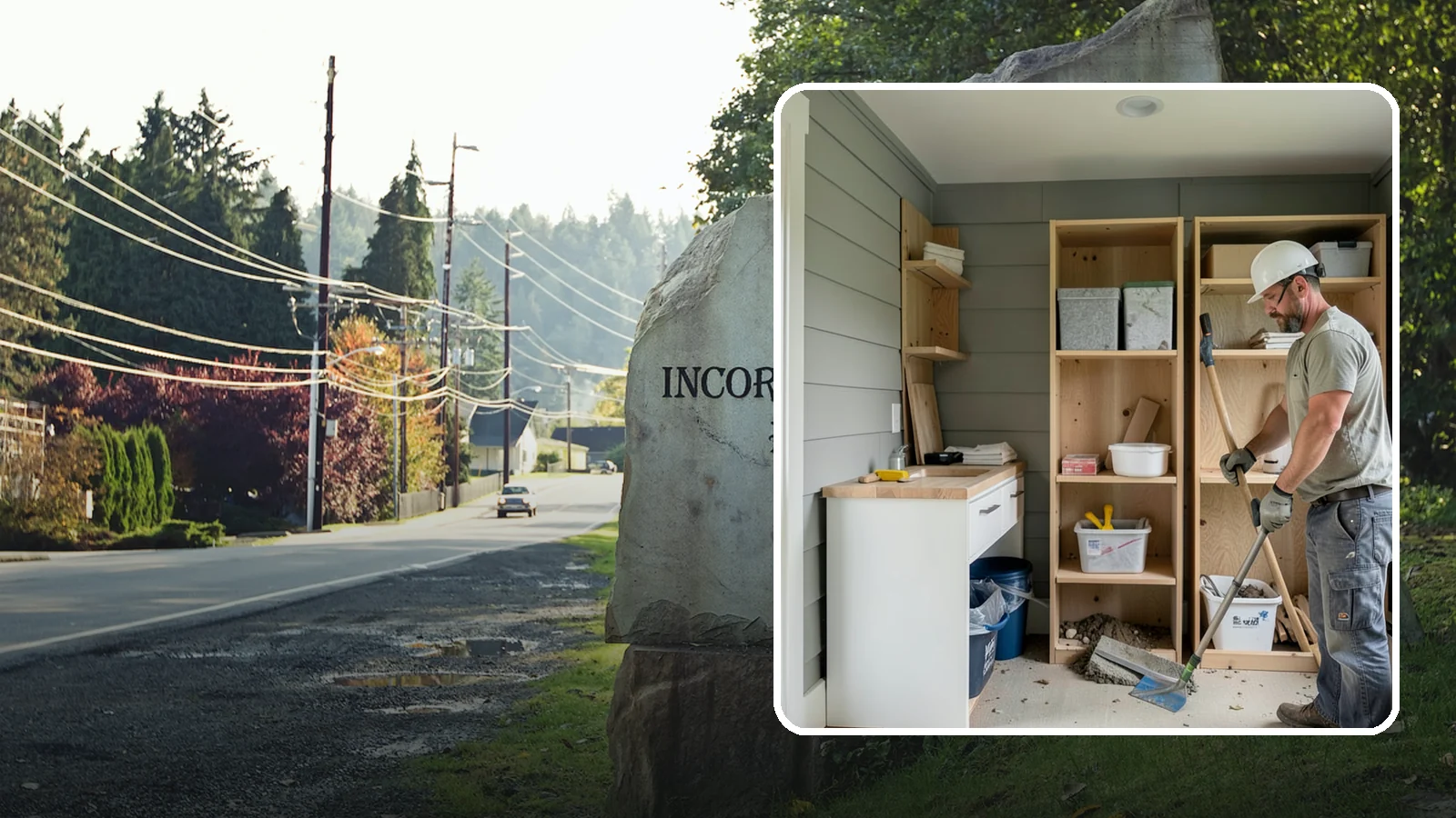 Mudroom Construction in Wilkeson, Pierce County, WA - We construct new mudrooms that give Western Washington homes a proper, weatherproof buffer between outside and in.