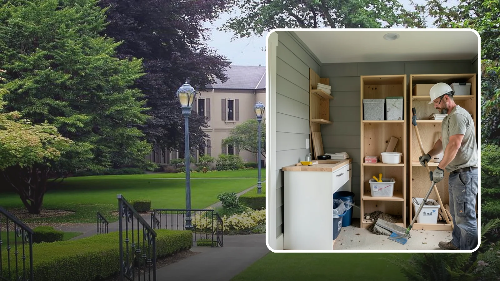 Mudroom Construction in Woodinville, King County, WA - We construct new mudrooms that give Western Washington homes a proper, weatherproof buffer between outside and in.