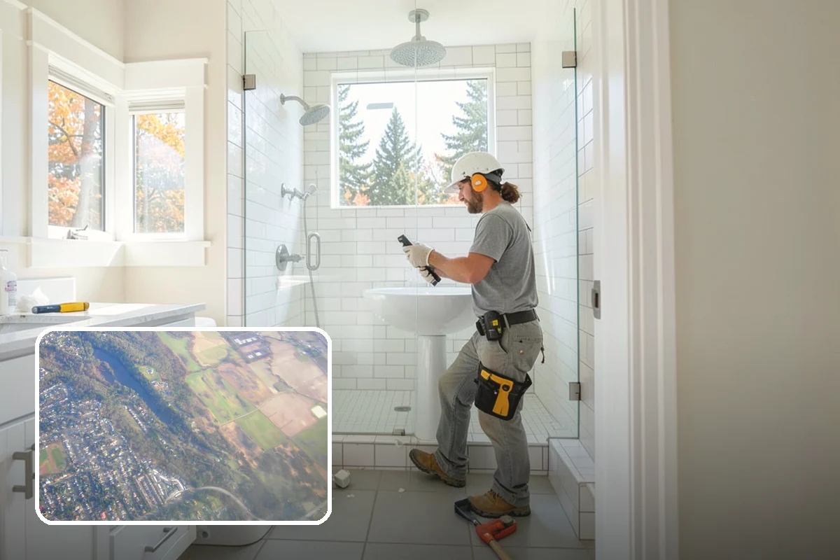 Mudroom Remodeling in Algona, King County, WA - A designated drop zone that keeps mud and rain out of living areas