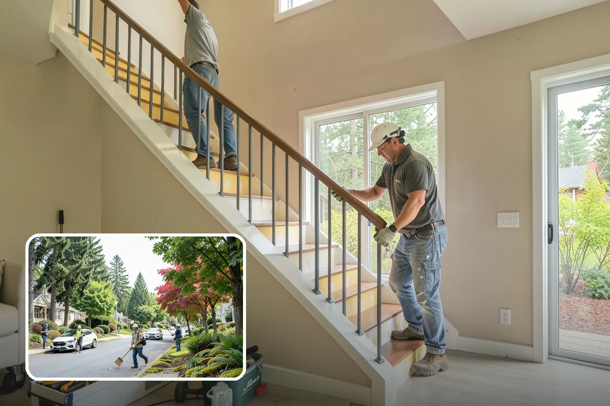 Mudroom Remodeling in Beaux Arts Village, King County, WA - A designated drop zone that keeps mud and rain out of living areas