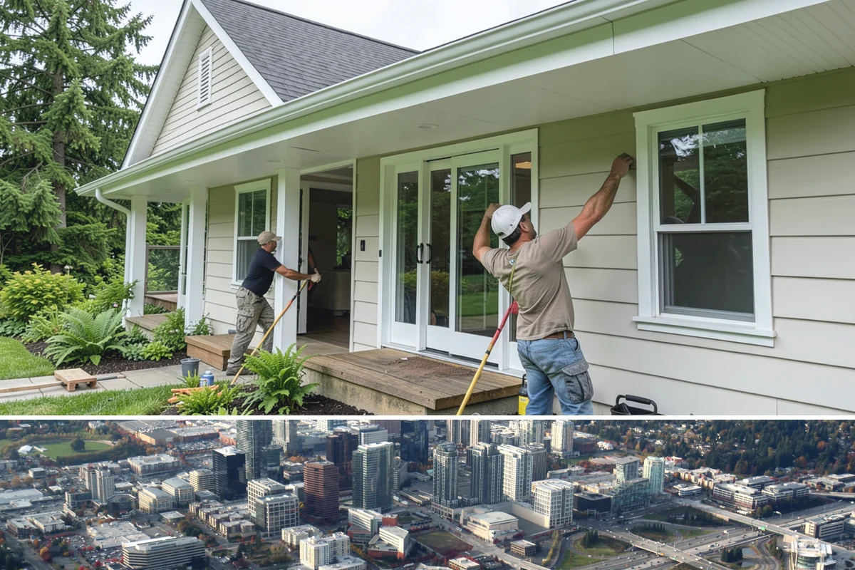 Mudroom Remodeling in Bellevue, King County, WA - Fall, just ahead of the rainy season, is the smartest time to remodel a mudroom so it is ready to absorb wet boots and dripping...