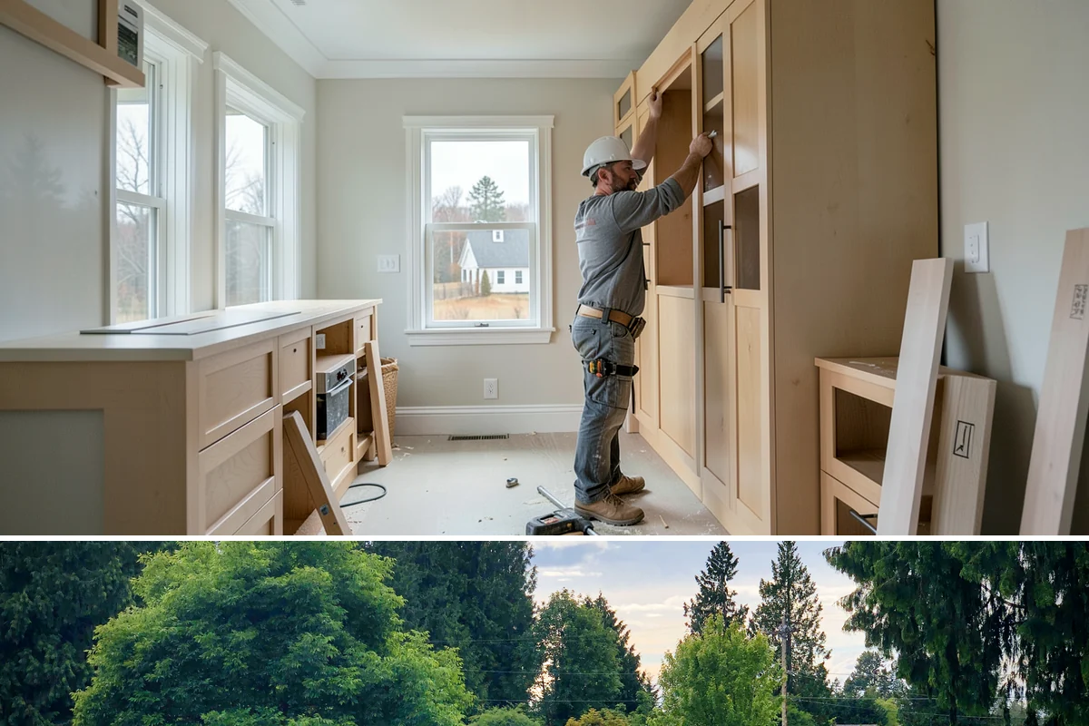 Mudroom Remodeling in Bonney Lake, Pierce County, WA - Fall, just ahead of the rainy season, is the smartest time to remodel a mudroom so it is ready to absorb wet boots and dripping...
