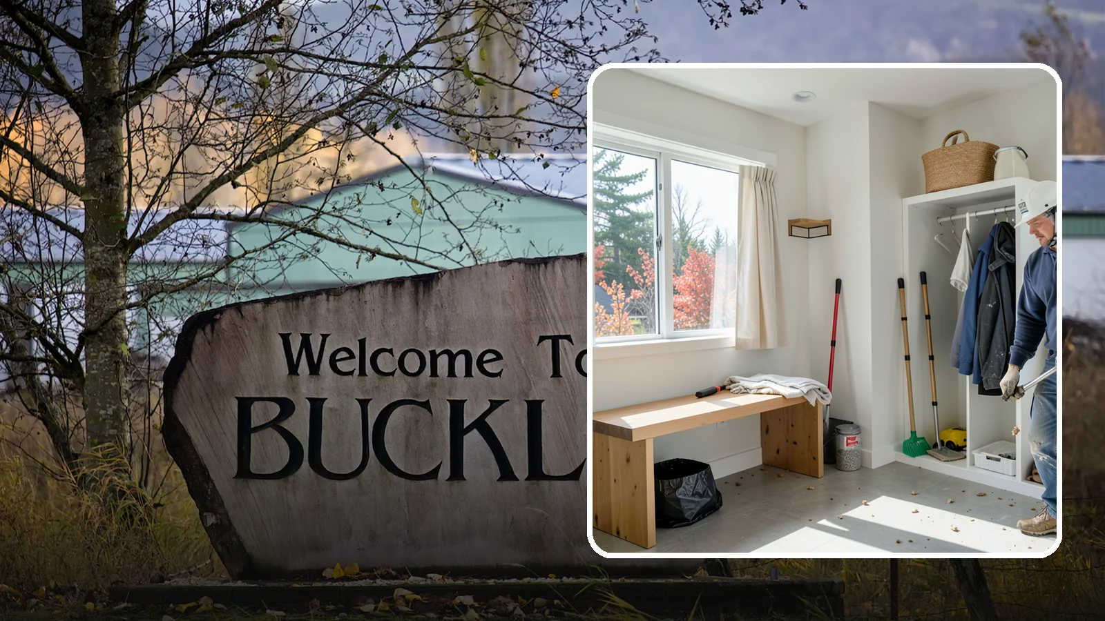 Mudroom Remodeling in Buckley, Pierce County, WA - We remodel mudrooms to catch the mud, rain gear, and clutter that Pacific Northwest life brings through the door.