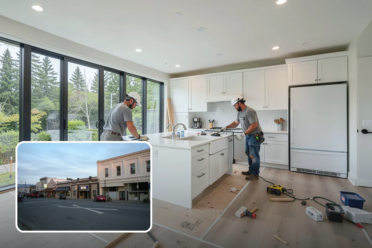 Mudroom Remodeling in Burlington, Skagit County, WA - A designated drop zone that keeps mud and rain out of living areas