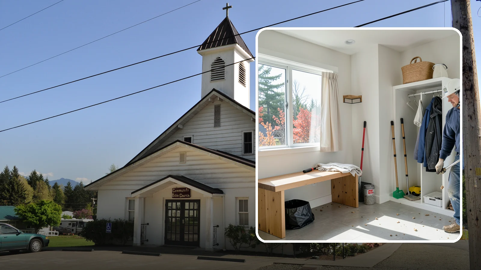 Mudroom Remodeling in Concrete, Skagit County, WA - We remodel mudrooms to catch the mud, rain gear, and clutter that Pacific Northwest life brings through the door.